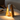 geometric triangle candle light for home decor