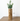 rustic decorative vase carved from solid wood