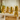 modern gold figure lamp with soft ambient lighting