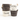 dark wood flower pot for earthy interior styling
