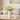 Elegant ceramic table vase with artificial flower display