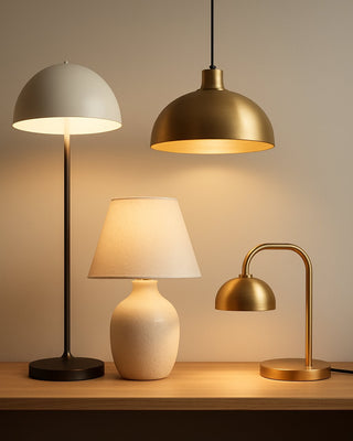 Lighting collection featuring modern and stylish lamps and light fixtures from Dreamy Home