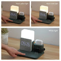 LED Light Bedside Lamp with Wireless Charger Dock