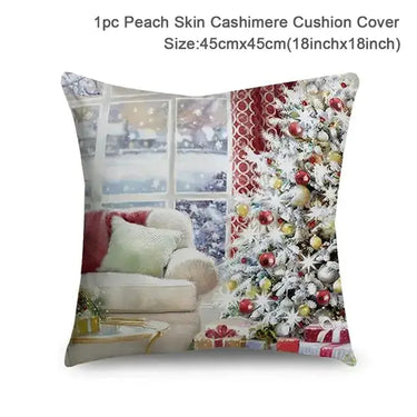 Holly Jolly Pillow Cover