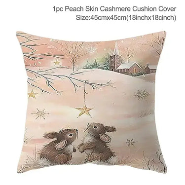 Holly Jolly Pillow Cover