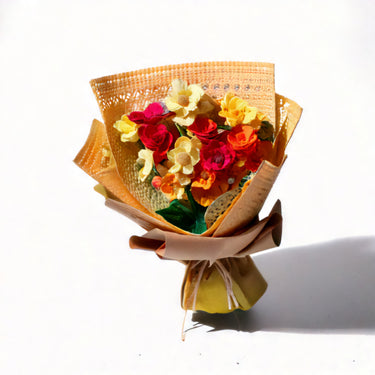 Handcrafted Crocheted Flower Bouquet