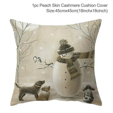 Holly Jolly Pillow Cover