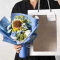 Handcrafted Crocheted Flower Bouquet