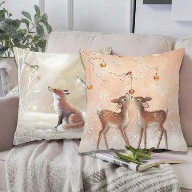 Holly Jolly Pillow Cover