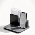 LED Light Bedside Lamp with Wireless Charger Dock