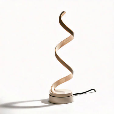 LED Spiral Curved Desk Lamp