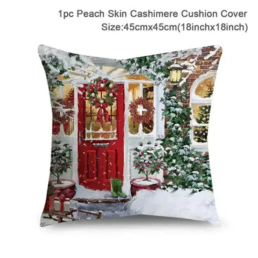 Holly Jolly Pillow Cover