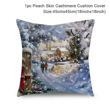 Holly Jolly Pillow Cover