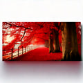 Red Forest Canvas
