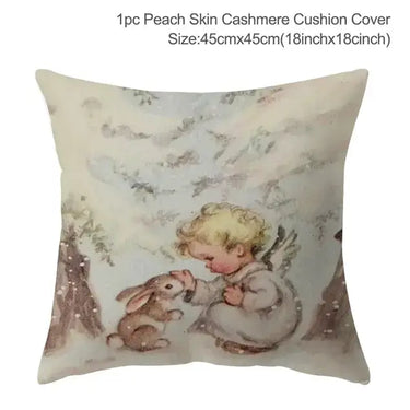 Holly Jolly Pillow Cover