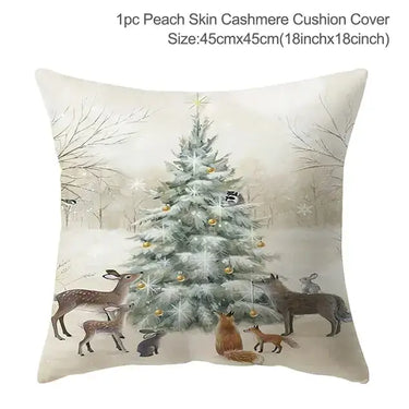 Holly Jolly Pillow Cover