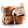 Wooden Flower Pot