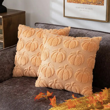 Pumpkin Printed Polyester Pillowcase