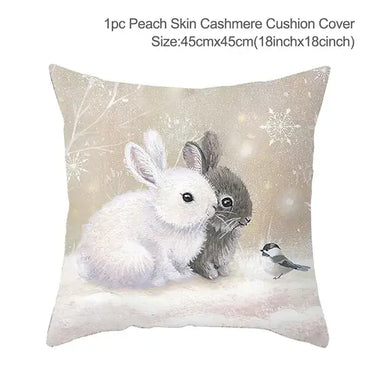 Holly Jolly Pillow Cover