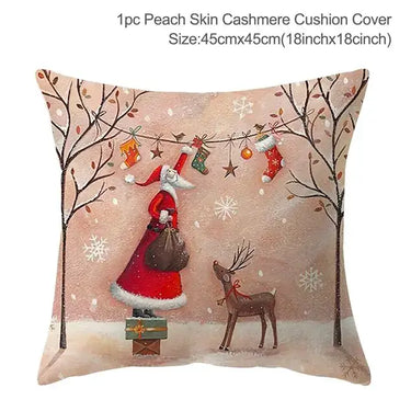 Holly Jolly Pillow Cover