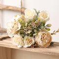 Faux Silk Rose Flower