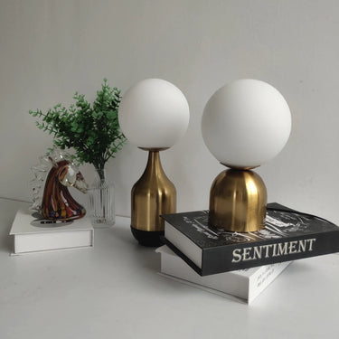 Nordic Brass Ball Lamp