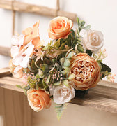 Faux Silk Rose Flower