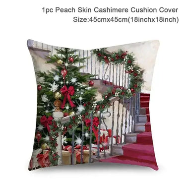 Holly Jolly Pillow Cover