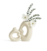 Nordic ceramic vase with minimalist modern design