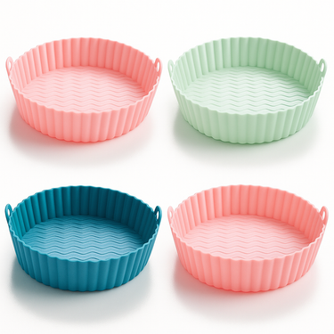 round air fryer baking paper liners for non-stick cooking