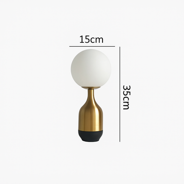 dreamy home Nordic brass ball lamp for elegant lighting