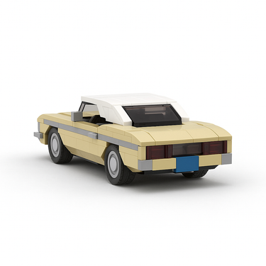  detailed LEGO model of Oldsmobile Delta 88 sedan