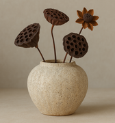 white ceramic vase with simple elegant design