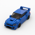 LEGO model of Subaru STI performance car