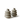 modern donut shape ceramic vase for minimalist decor