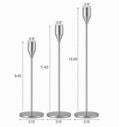 vintage style metal candle holder for cozy interiors