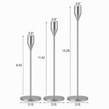 vintage style metal candle holder for cozy interiors