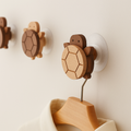 dreamy home solid wood hook with smooth natural finish