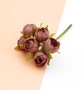 Pink silk rose bouquet flowers for romantic decor