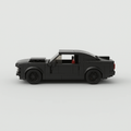 classic 1960s Ford Mustang Fastback LEGO build