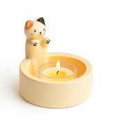 Kitten paws tea light candle holder with cute paw design