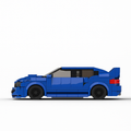 classic Subaru STI LEGO build for collectors and fans