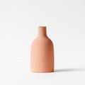 White Nordic style ceramic vase for clean and simple decor