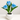 Elegant tulip design lamp and planter for interiors