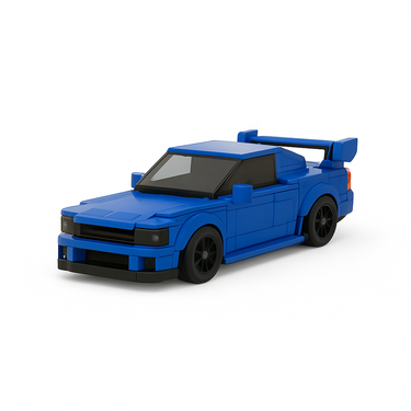 Nissan Skyline GTR R34 LEGO car with detailed design
