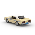 retro style Oldsmobile Delta 88 LEGO build for collectors
