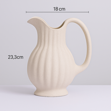 artistic modern ceramic vase for living room or office