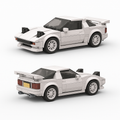 Mazda RX-7 racing LEGO build with realistic features