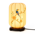 stylish hand painted desk lamp for artistic home decor