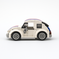 retro style LEGO Volkswagen Beetle toy car